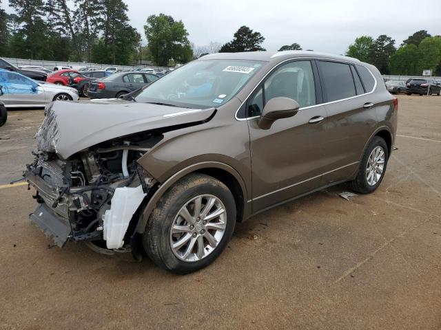 LRBFXCSA4KD127969 - 2019 BUICK ENVISION ESSENCE Շագանակագույն լուսանկար 1