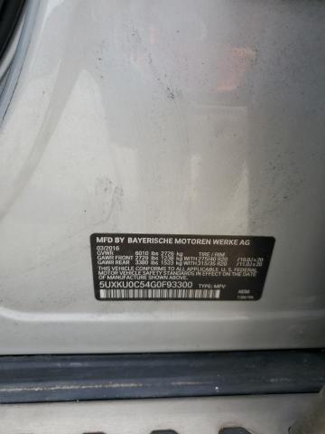 5UXKU0C54G0F93300 - 2016 BMW X6 SDRIVE35I SILVER photo 13