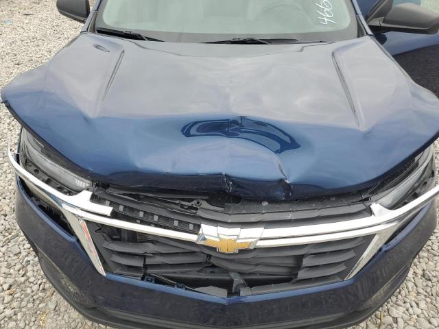 3GNAXHEV1NS178025 - 2022 CHEVROLET EQUINOX LS BLUE photo 12