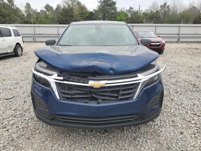 3GNAXHEV1NS178025 - 2022 CHEVROLET EQUINOX LS BLUE photo 5