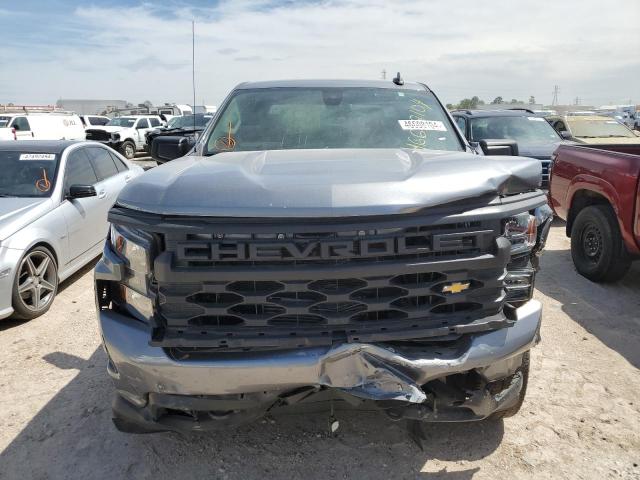 1GCPYBEK9NZ126180 - 2022 CHEVROLET SILVERADO K1500 CUSTOM GRAY photo 5