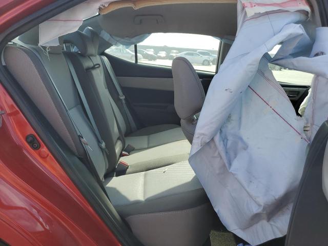 2T1BURHE3KC199491 - 2019 TOYOTA COROLLA L RED photo 10