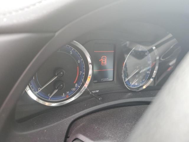 2T1BURHE3KC199491 - 2019 TOYOTA COROLLA L RED photo 9