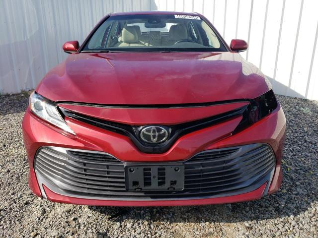 4T1B11HK0KU776251 - 2019 TOYOTA CAMRY L RED photo 5