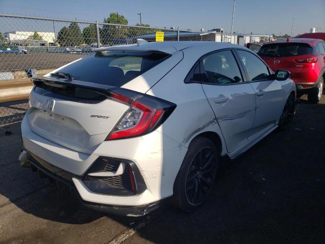 SHHFK7H4XLU222618 - 2020 HONDA CIVIC SPORT 白色 照片 4