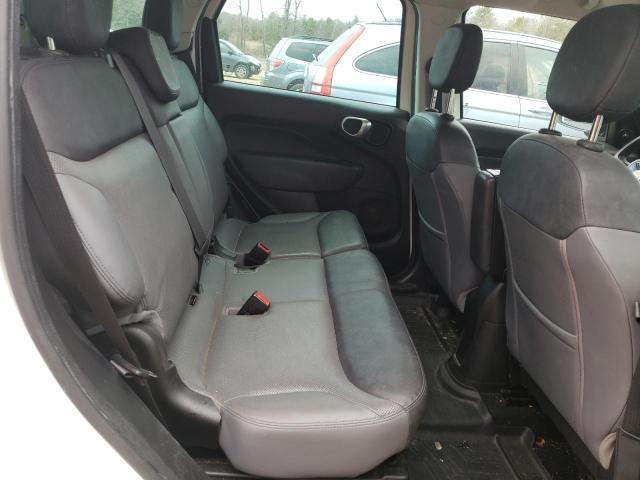 ZFBCFACH0EZ020340 - 2014 FIAT 500L LOUNGE WHITE photo 10