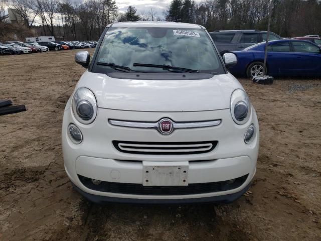 ZFBCFACH0EZ020340 - 2014 FIAT 500L LOUNGE WHITE photo 5