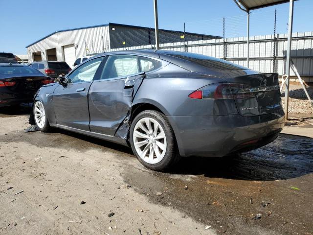 5YJSA1E15GF162280 - 2016 TESLA MODEL S Сірий фото 2