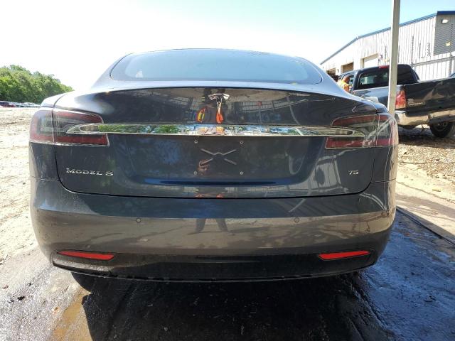 5YJSA1E15GF162280 - 2016 TESLA MODEL S Сірий фото 6