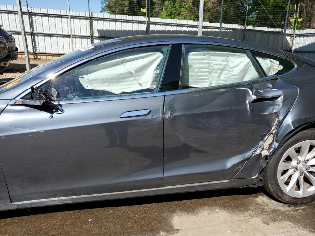 5YJSA1E15GF162280 - 2016 TESLA MODEL S Сірий фото 7