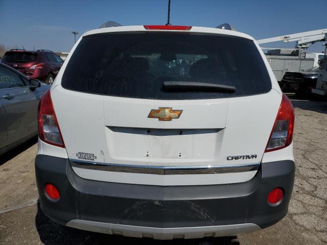 3GNAL2EK3ES523487 - 2014 CHEVROLET CAPTIVA LS WHITE photo 6