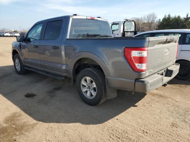 1FTEW1EP5PFC40216 - 2023 FORD F150 SUPERCREW GRAY photo 2