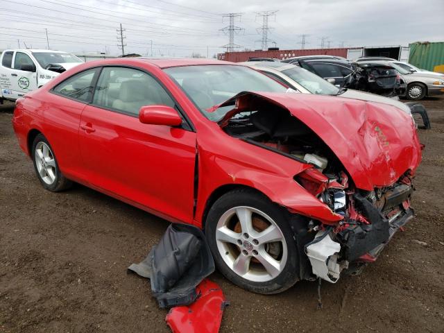 4T1CA30P05U041412 - 2005 TOYOTA CAMRY SOLA SE RED photo 4