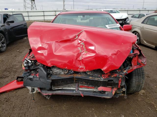 4T1CA30P05U041412 - 2005 TOYOTA CAMRY SOLA SE RED photo 5