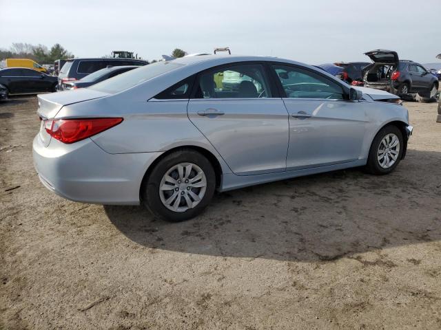 5NPEB4AC9CH456330 - 2012 HYUNDAI SONATA GLS BLUE photo 3