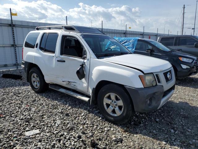 5N1AN08U39C501436 - 2009 NISSAN XTERRA OFF ROAD WHITE photo 4