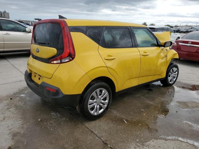 KNDJ23AU9L7088205 - 2020 KIA SOUL LX YELLOW photo 3