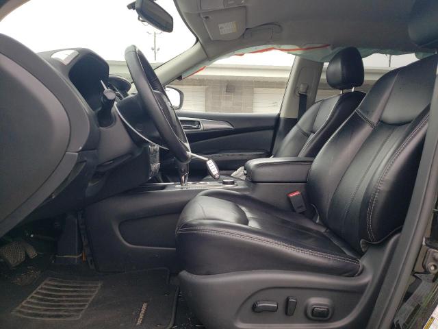 5N1DR2MM1KC618358 - 2019 NISSAN PATHFINDER S BLACK photo 7
