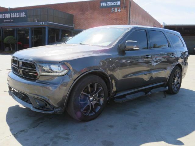 1C4SDHCT6HC697735 - 2017 DODGE DURANGO R/T GRAY photo 2