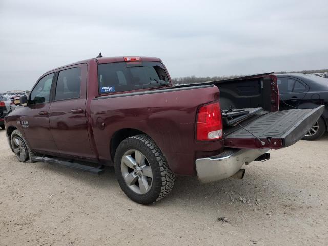 1C6RR6LT8KS529037 - 2019 RAM 1500 CLASS SLT მუქწითელი ფოტო 2