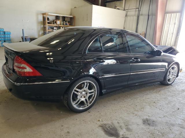 WDBRF76J26F771966 - 2006 MERCEDES-BENZ C 55 AMG BLACK photo 3