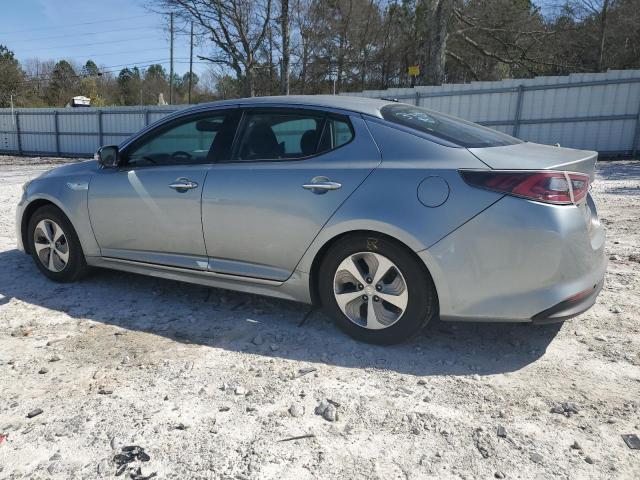 KNAGM4AD0G5093415 - 2016 KIA OPTIMA HYBRID GRAY photo 2