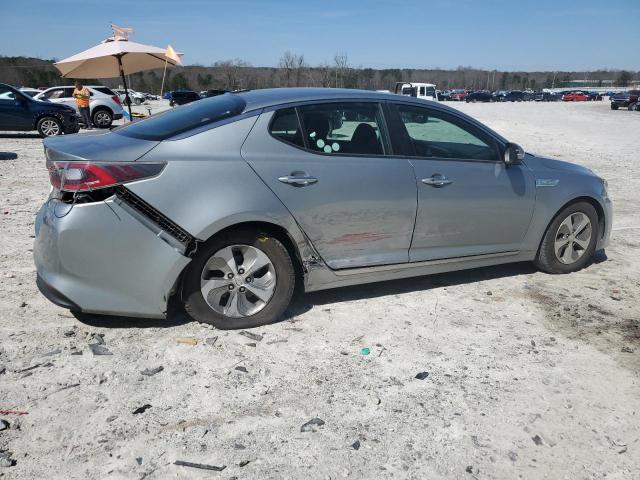 KNAGM4AD0G5093415 - 2016 KIA OPTIMA HYBRID GRAY photo 3