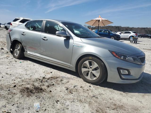 KNAGM4AD0G5093415 - 2016 KIA OPTIMA HYBRID GRAY photo 4