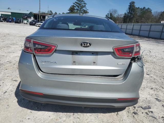 KNAGM4AD0G5093415 - 2016 KIA OPTIMA HYBRID GRAY photo 6