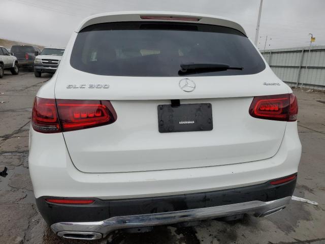 W1N0G8EB2MF874625 - 2021 MERCEDES-BENZ GLC 300 4MATIC WHITE photo 6