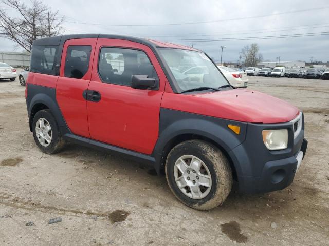 5J6YH18346L010564 - 2006 HONDA ELEMENT LX RED photo 4