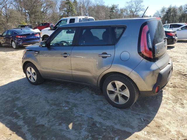 KNDJN2A27E7030905 - 2014 KIA SOUL GRAY photo 2