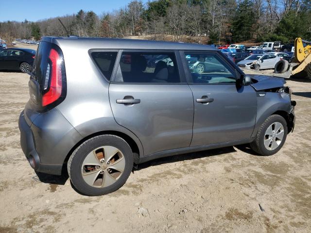 KNDJN2A27E7030905 - 2014 KIA SOUL GRAY photo 3