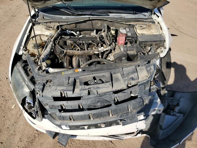 3FAHP0HA9AR154497 - 2010 FORD FUSION SE WHITE photo 11