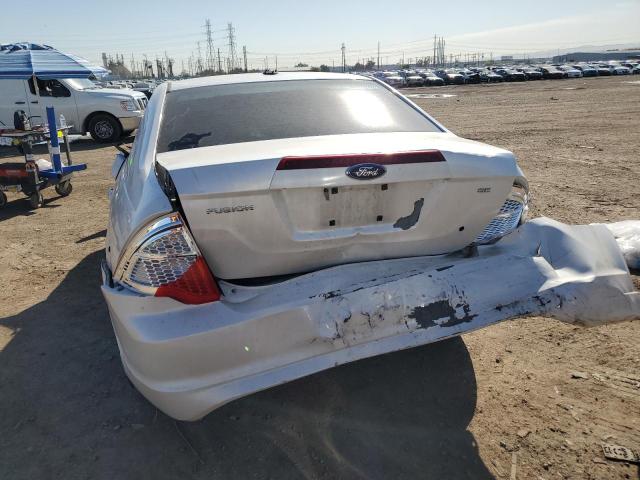 3FAHP0HA9AR154497 - 2010 FORD FUSION SE WHITE photo 6