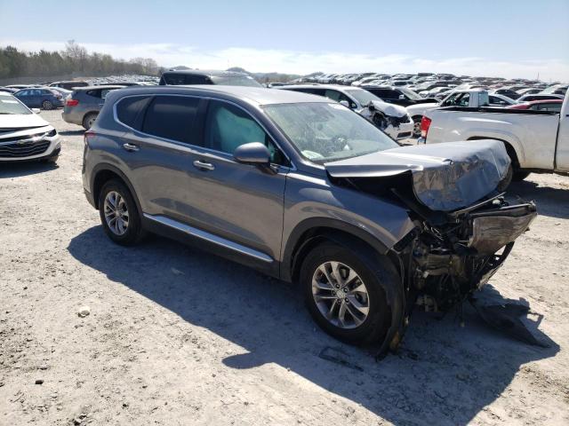 5NMS23AD5KH054063 - 2019 HYUNDAI SANTA FE SE GRAY photo 4