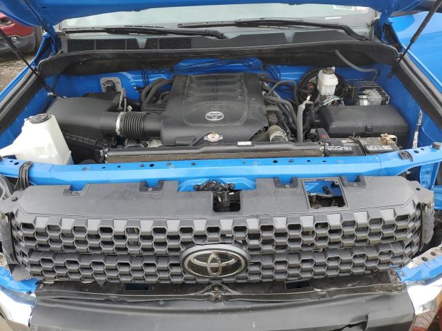 5TFDY5F19LX928148 - 2020 TOYOTA TUNDRA CREWMAX SR5 BLUE photo 11