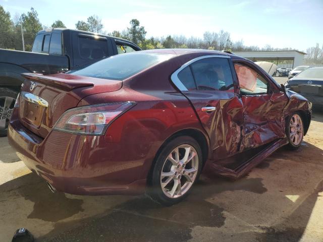 1N4AA5AP8DC827054 - 2013 NISSAN MAXIMA S BURGUNDY photo 3