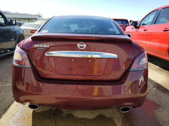 1N4AA5AP8DC827054 - 2013 NISSAN MAXIMA S BURGUNDY photo 6