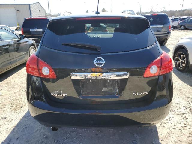 JN8AS5MVXBW283481 - 2011 NISSAN ROGUE S BLACK photo 6