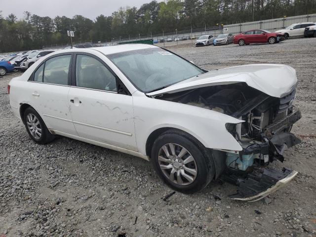 5NPET46C99H423634 - 2009 HYUNDAI SONATA GLS WHITE photo 4