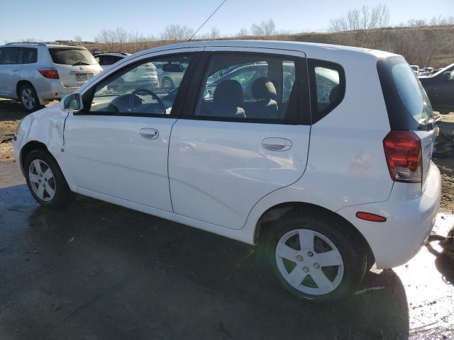 KL1TD66677B764241 - 2007 CHEVROLET AVEO BASE 白色 照片 2