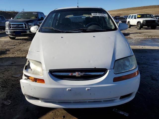 KL1TD66677B764241 - 2007 CHEVROLET AVEO BASE 白色 照片 5