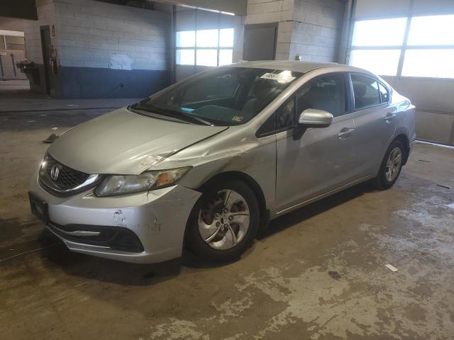 19XFB2F55FE266567 - 2015 HONDA CIVIC LX SILVER photo 1