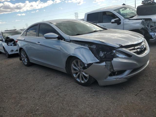 5NPEC4AB7CH443452 - 2012 HYUNDAI SONATA SE SILVER photo 4