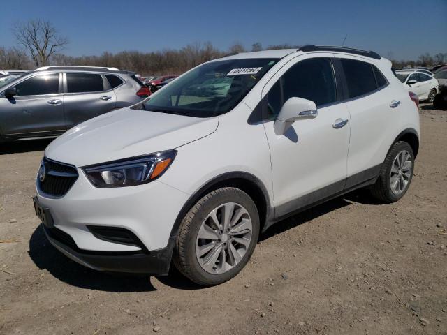 KL4CJASB4JB687045 - 2018 BUICK ENCORE PREFERRED WHITE photo 1