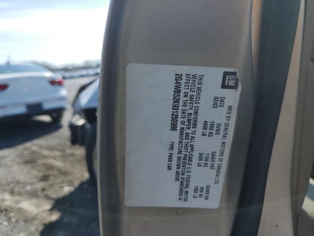 2G4WB52K931250986 - 2003 BUICK REGAL LS 棕色 照片 12