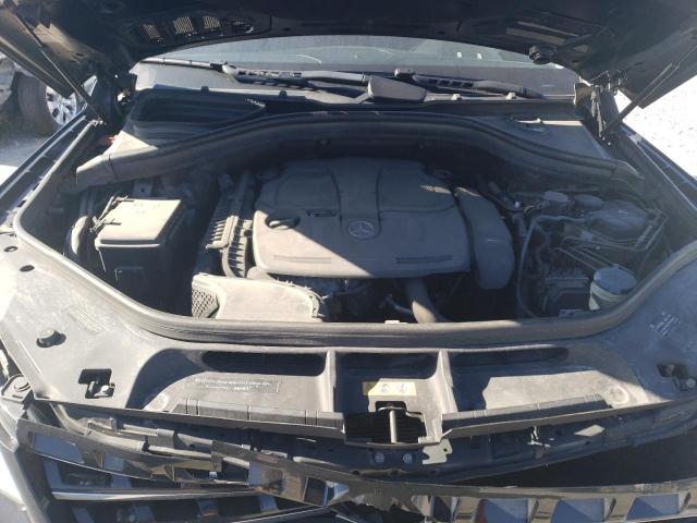 4JGDA5HB4FA578912 - 2015 MERCEDES-BENZ ML 350 4MATIC BLACK photo 11