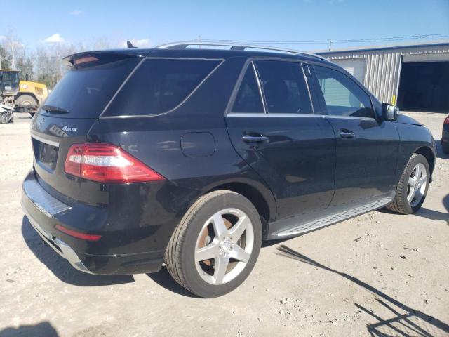 4JGDA5HB4FA578912 - 2015 MERCEDES-BENZ ML 350 4MATIC BLACK photo 3