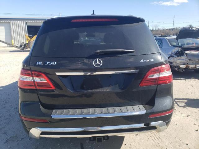 4JGDA5HB4FA578912 - 2015 MERCEDES-BENZ ML 350 4MATIC BLACK photo 6